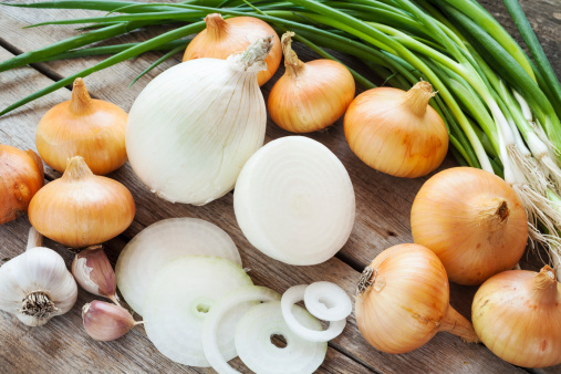 Onions, Garlic, Chives Photo